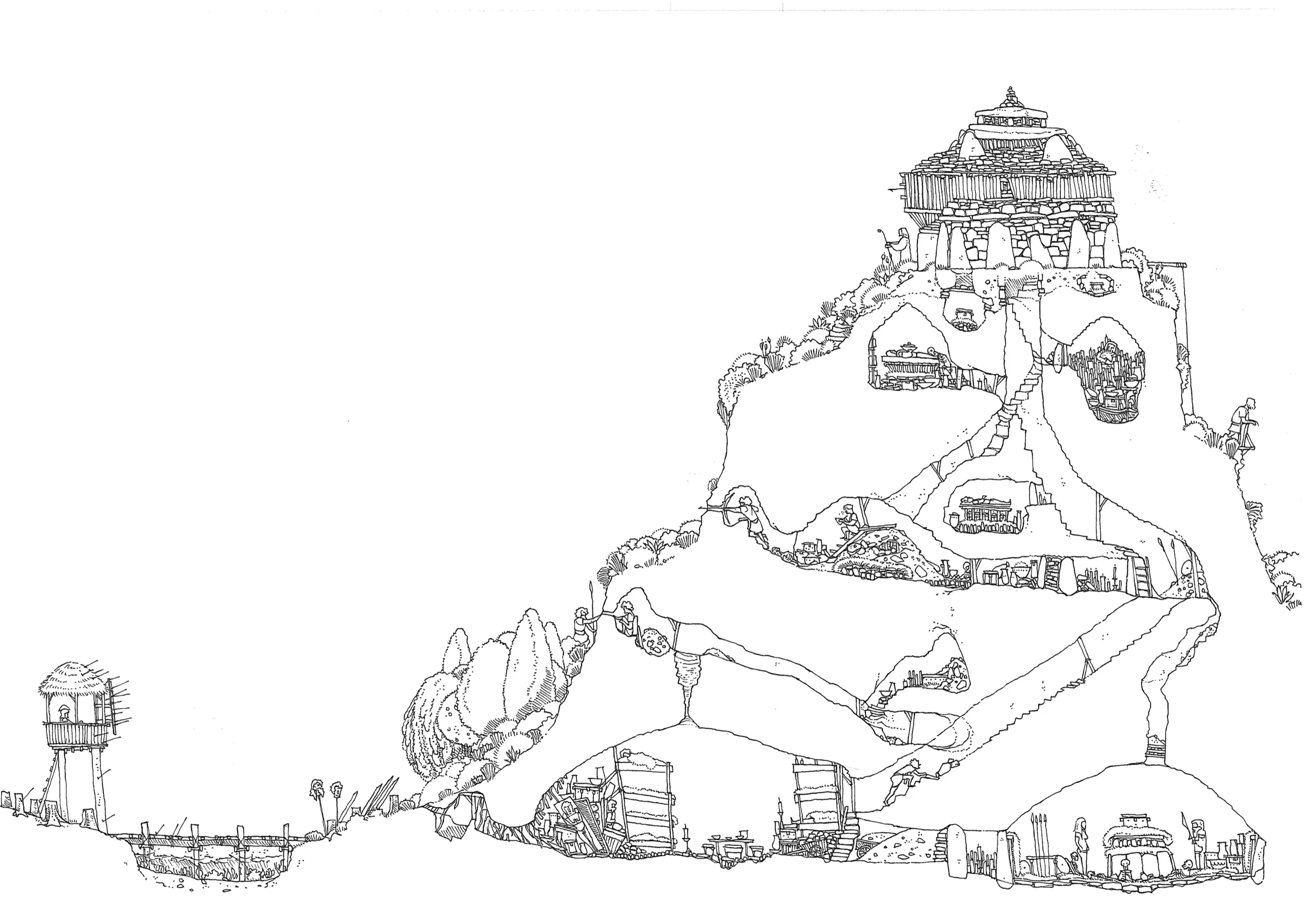 La montaña