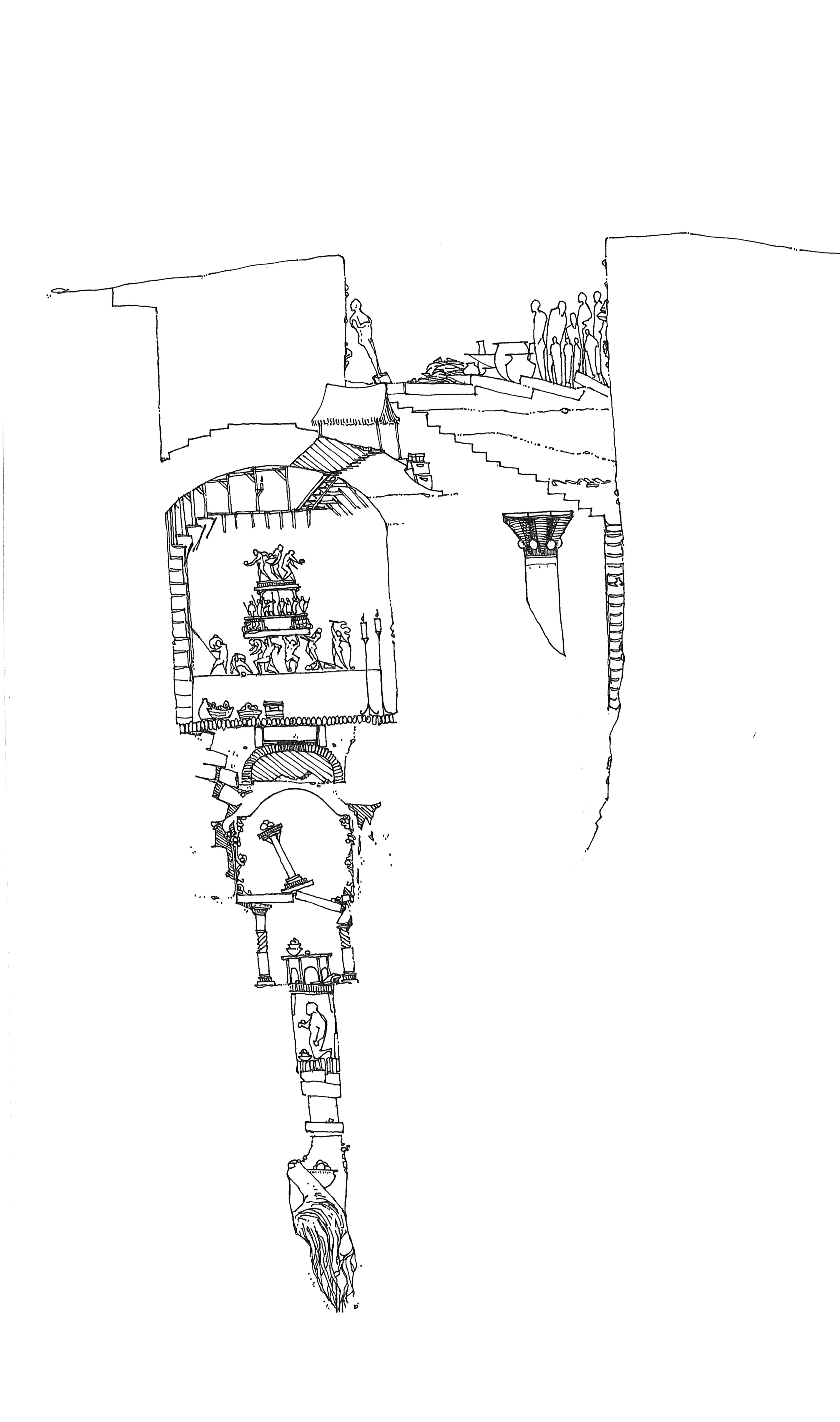 La torre colgante